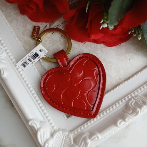 Coach heart shaped - coach, keychain