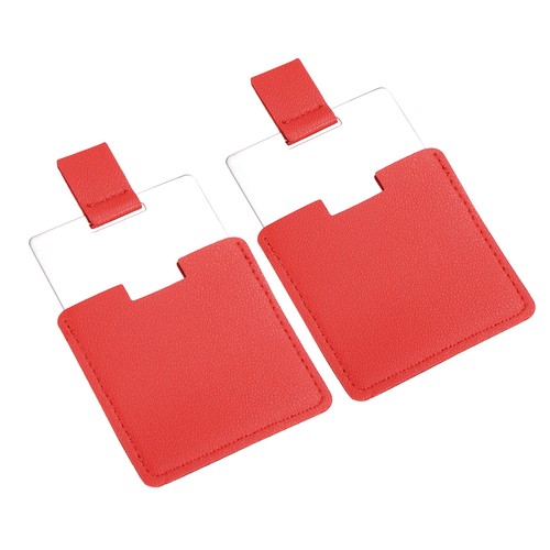 2pcs compact mirror stainless - 2pcs,