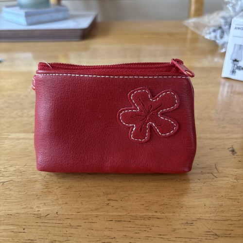 Boots red leather small makeup - red,