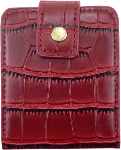 Leather lipstick case - leather,
