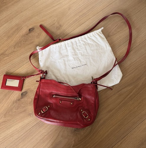 Balenciaga red leather - balenciaga,