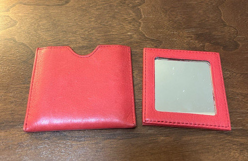 Berman leather mirror compact - berman,