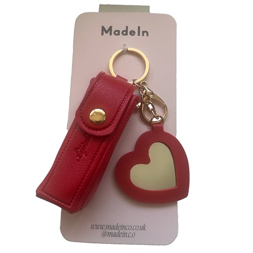 Made inco red - red, leather