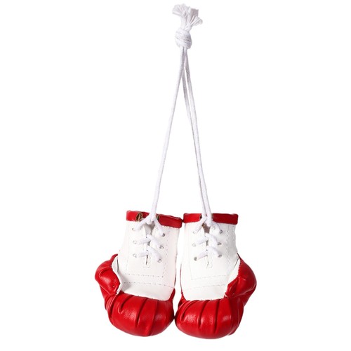 Boxing gloves keychain - gloves, pu