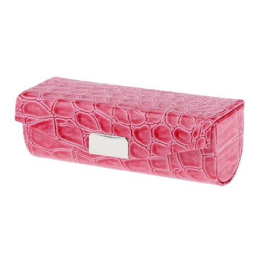 Leather lipstick case holder - leather,