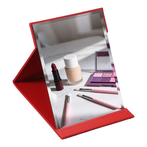 Foldable desk mirror - foldable,